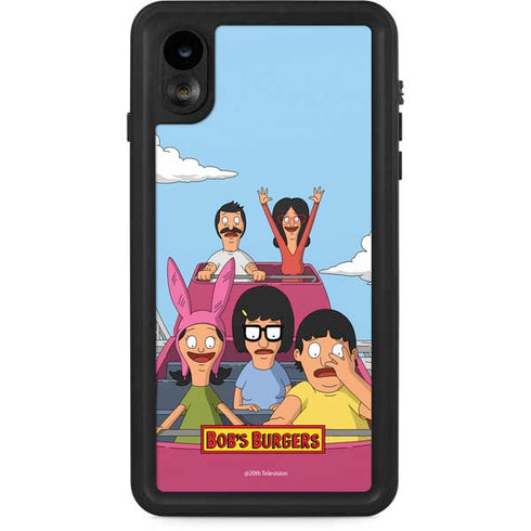 Bobs Burgers Roller Coaster iPhone XR Waterproof Case