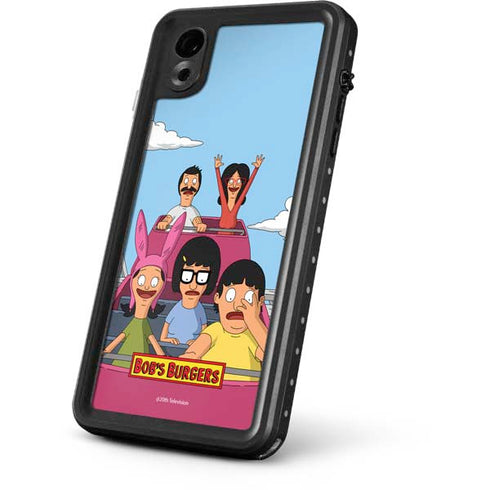 Bobs Burgers Roller Coaster iPhone XR Waterproof Case