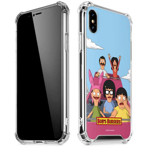 Bobs Burgers Roller Coaster iPhone XS Max Clear Case
