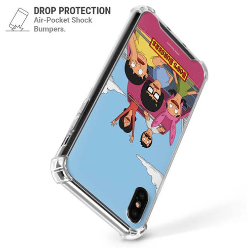 Bobs Burgers Roller Coaster iPhone XS Max Clear Case