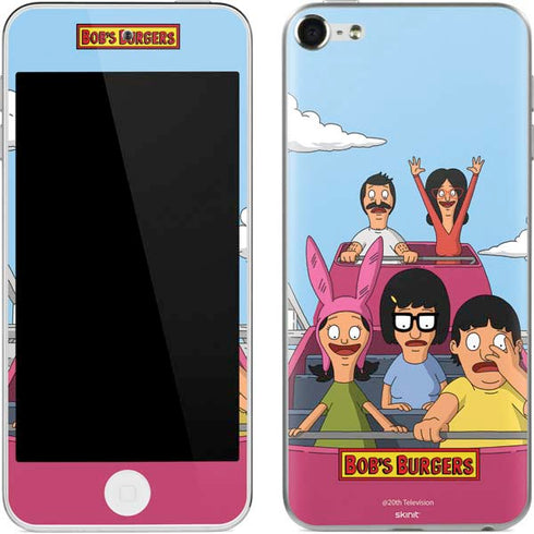 Bobs Burgers Roller Coaster Apple iPod Skin