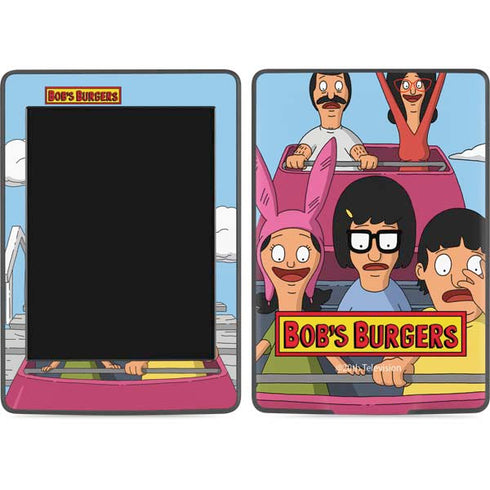 Bobs Burgers Roller Coaster Amazon Kindle Skin