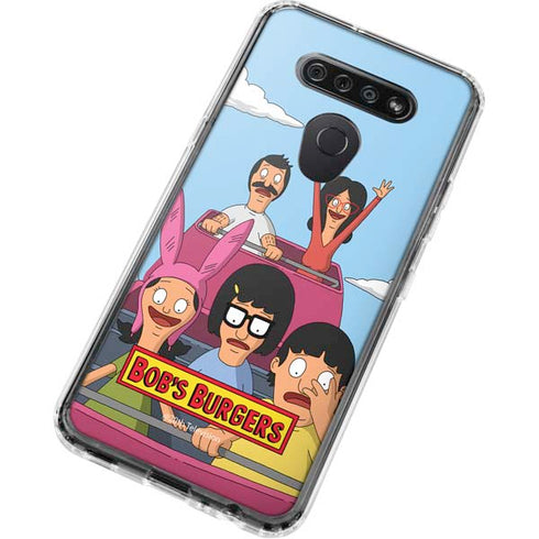 Bobs Burgers Roller Coaster LG K51/Q51 Clear Case