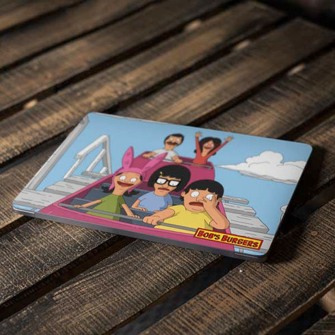 Bobs Burgers Roller Coaster Apple MacBook Air Skin