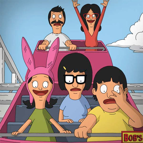 Bobs Burgers Roller Coaster MacBook Skins