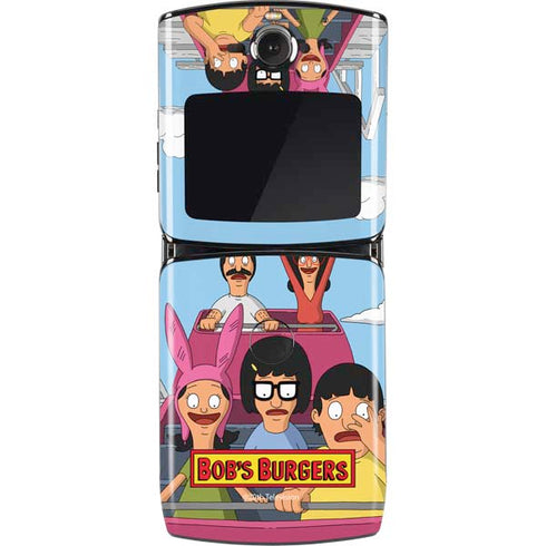 Bobs Burgers Roller Coaster Motorola RAZR Skin