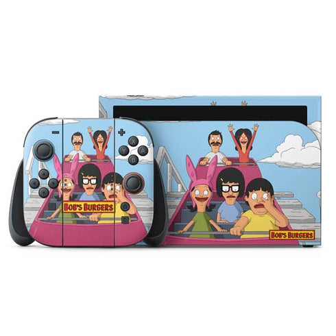 Bobs Burgers Roller Coaster Nintendo Skins