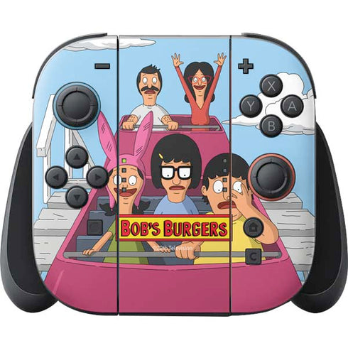 Bobs Burgers Roller Coaster Nintendo Skins