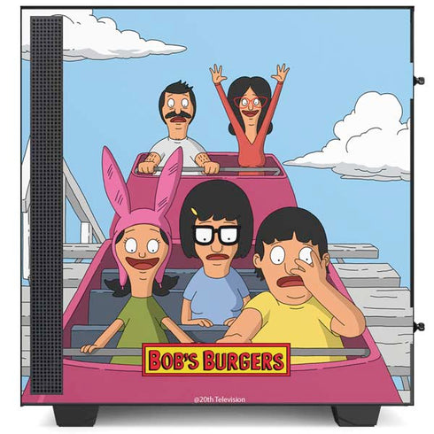 Bobs Burgers Roller Coaster NZXT H510 Compact ATX Mid-Tower Case Skin
