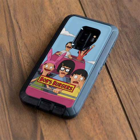 Bobs Burgers Roller Coaster Otterbox Defender Galaxy Skin