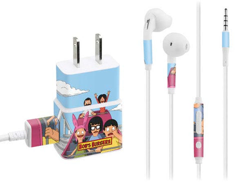 Bobs Burgers Roller Coaster Phone Charger Skin