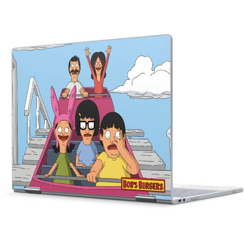 Bobs Burgers Roller Coaster Pixelbook Skin