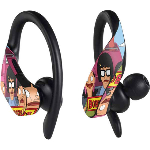 Bobs Burgers Roller Coaster PowerBeats Pro Skin