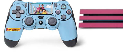 Bobs Burgers Roller Coaster PS4 Pro Bundle Skin
