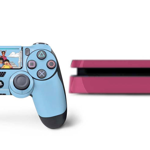 Bobs Burgers Roller Coaster PS4 Slim Bundle Skin