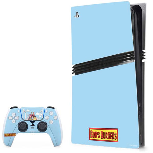 Bobs Burgers Roller Coaster PS5 Pro Bundle Skin
