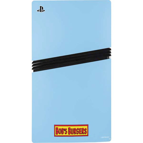 Bobs Burgers Roller Coaster PS5 Pro Disk Console Skin