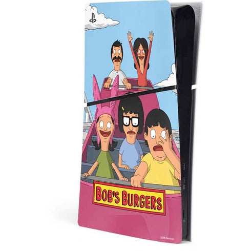 Bobs Burgers Roller Coaster PlayStation PS5 Skins