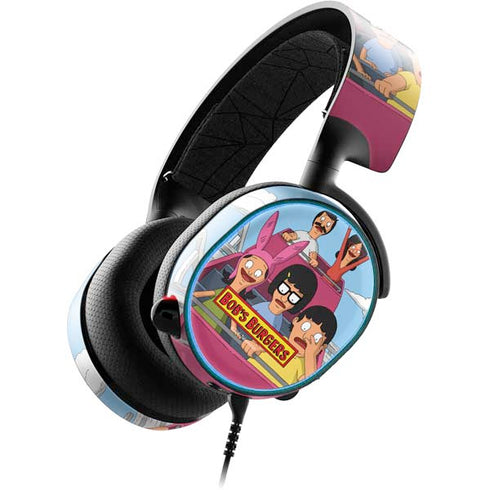 Bobs Burgers Roller Coaster SteelSeries Arctis 3 Skin