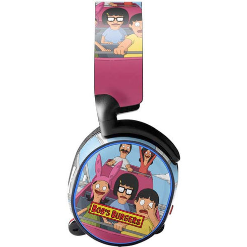 Bobs Burgers Roller Coaster SteelSeries Arctis 3 Skin