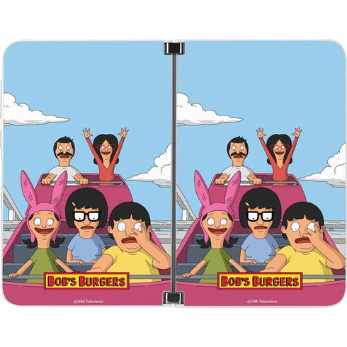 Bobs Burgers Roller Coaster Surface Duo Skin