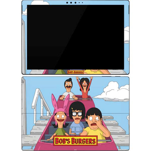 Bobs Burgers Roller Coaster Surface Pro 7 Skin