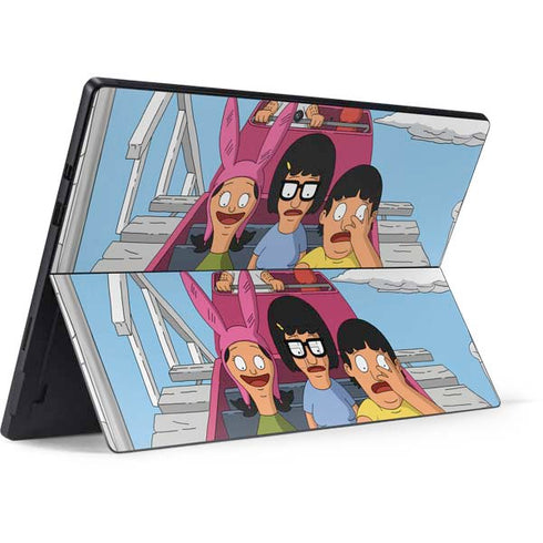 Bobs Burgers Roller Coaster Surface Pro 7 Skin