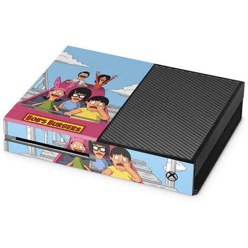 Bobs Burgers Roller Coaster Xbox One Console Skin