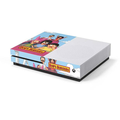 Bobs Burgers Roller Coaster Xbox One S Console Skin