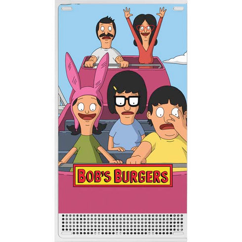 Bobs Burgers Roller Coaster Xbox Series S Console Skin