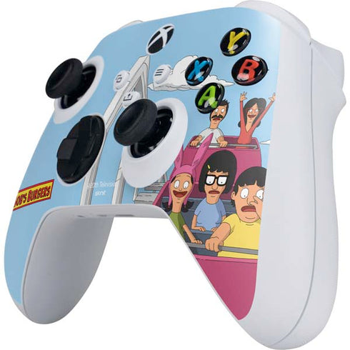 Bobs Burgers Roller Coaster Xbox Series S Controller Skin