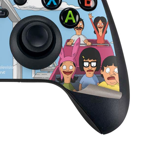 Bobs Burgers Roller Coaster Xbox Series X Controller Skin