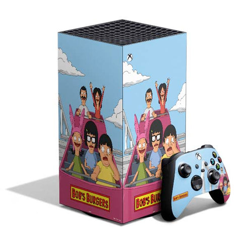 Bobs Burgers Roller Coaster XBox Series X Digital Edition Bundle Skin