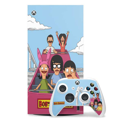 Bobs Burgers Roller Coaster Xbox Series X Skins