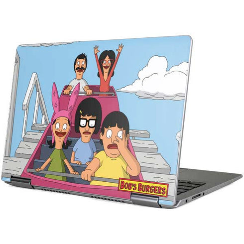Bobs Burgers Roller Coaster Yoga 710 14in Skin