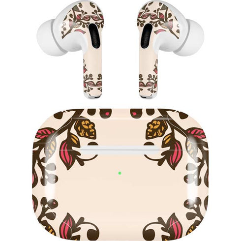 Rose Bud Floral AirPods Skins