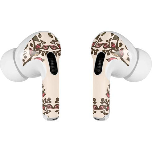 Rose Bud Floral AirPods Skins