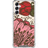 Rose Bud Floral Gabb Phone 4 Clear Case