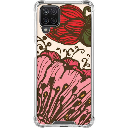 Rose Bud Floral Galaxy Cases