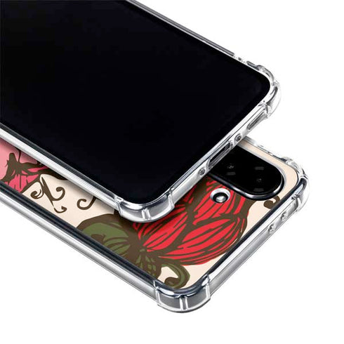 Rose Bud Floral Galaxy A36 5G Clear Case