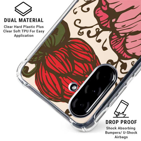 Rose Bud Floral Galaxy A36 5G Clear Case