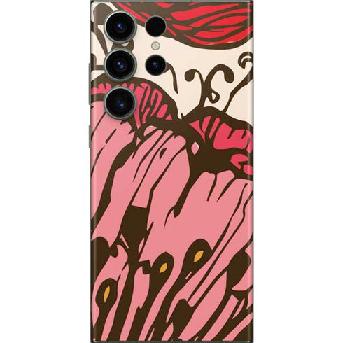 Rose Bud Floral Galaxy Skins