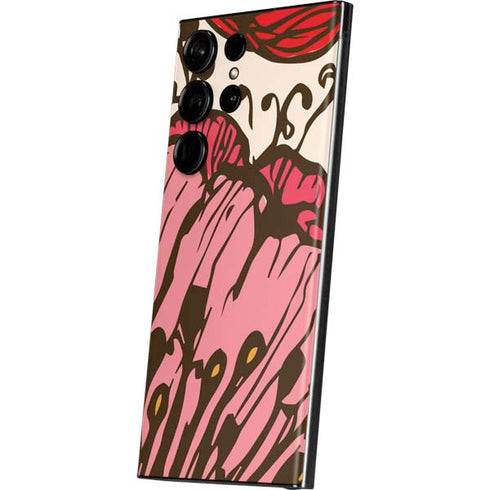 Rose Bud Floral Galaxy Skins