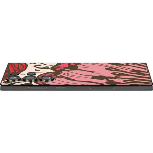 Rose Bud Floral Galaxy Skins