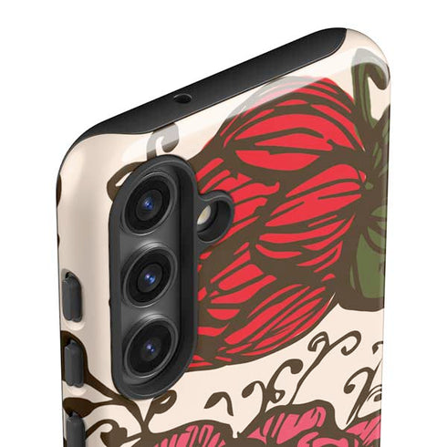 Rose Bud Floral Galaxy S25 Impact Case