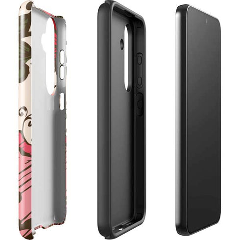 Rose Bud Floral Galaxy S25 Impact Case
