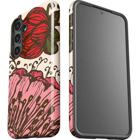 Rose Bud Floral Galaxy S25 Plus Impact Case