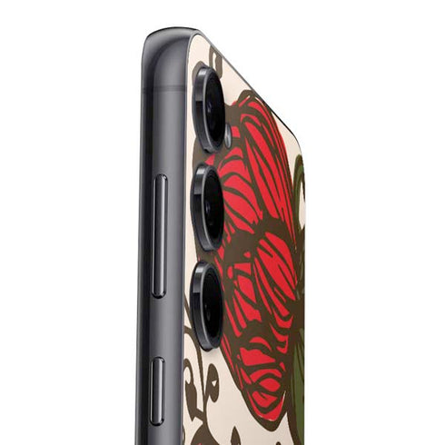 Rose Bud Floral Galaxy S25 Plus Skin