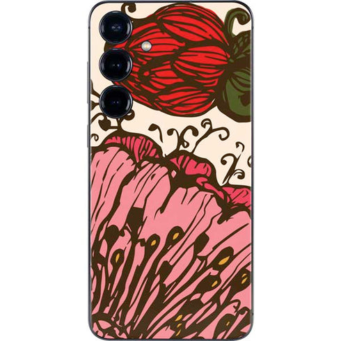 Rose Bud Floral Galaxy S24 Skin