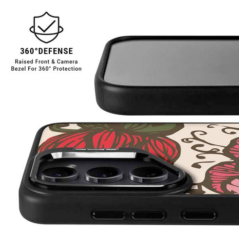Rose Bud Floral Galaxy S24 Ultra Kickstand Case